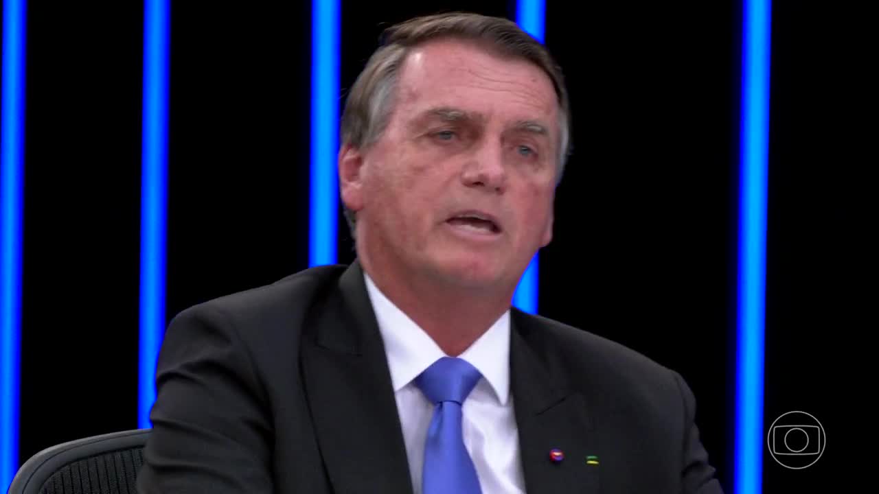 Jair Bolsonaro - Entrevista de Sabatina Jornal Nacional Rede Globo 2022-08-22