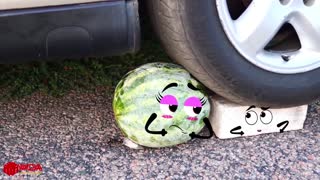 Crushing Crunchy Soft Things by Car Experiment Car vs Coca Cola and Mentos - Woa Doodle