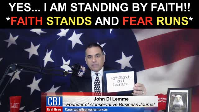 Yes...I Am Standing By Faith!! *Faith Stands and Fear Runs*