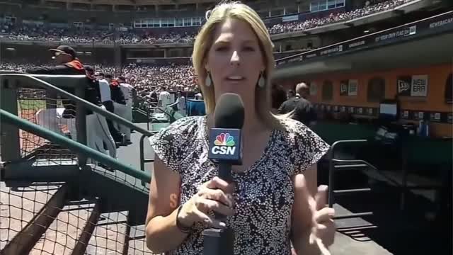 Funny MOMENTS WITH REPORTERS IN SPORTS