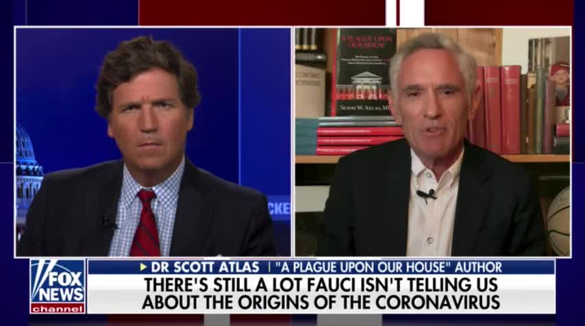 Trump WH Coronavirus Adviser Dr. Scott Atlas reacts to Fauci announcing his retirement!!