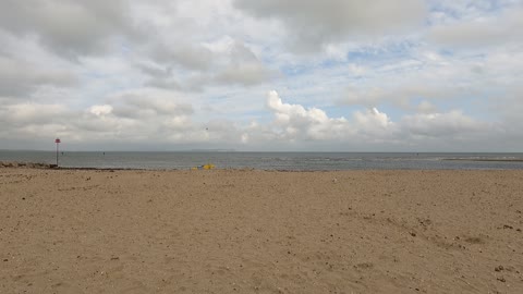 At the beach