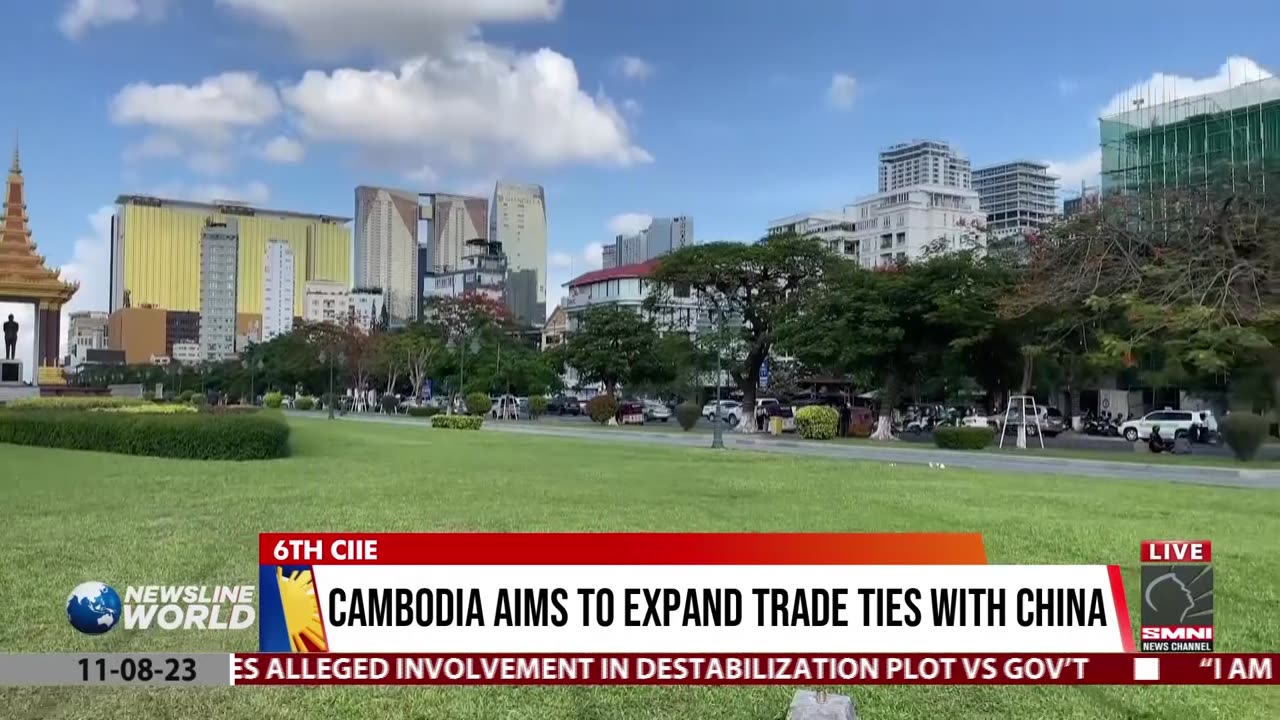 Cambodia aims to expand trade ties with China