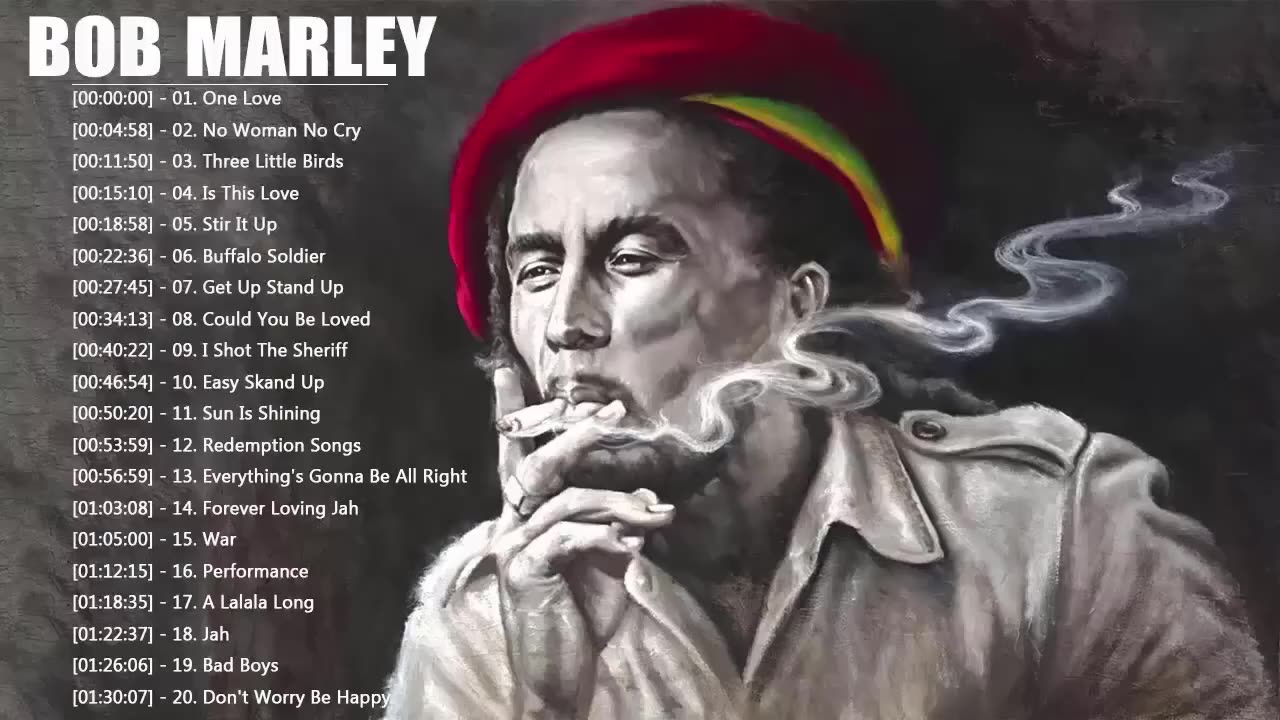 Experience the timeless magic of Bob Marley's greatest hits in this full album of reggae classics!