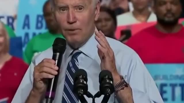 Joe Biden Slurs, Mumbles, Loses His Train of Thought, Wanders from Podium, and Screams During Rally