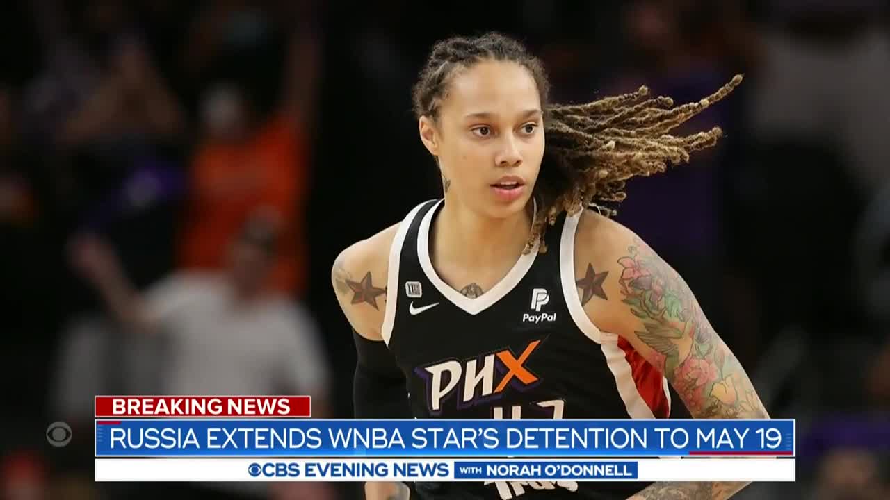 Russia extends WBNA star Brittney Griner's detention