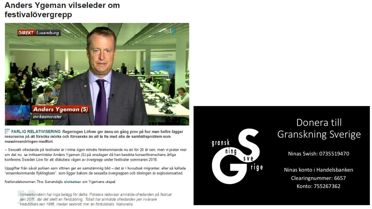 Ygeman sprider fakenew(s) om våldtäkter