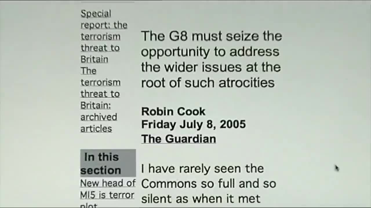 Cos'è Al-Qaeda (estratto dal film Inchiesta sull'11 settembre del 2007)