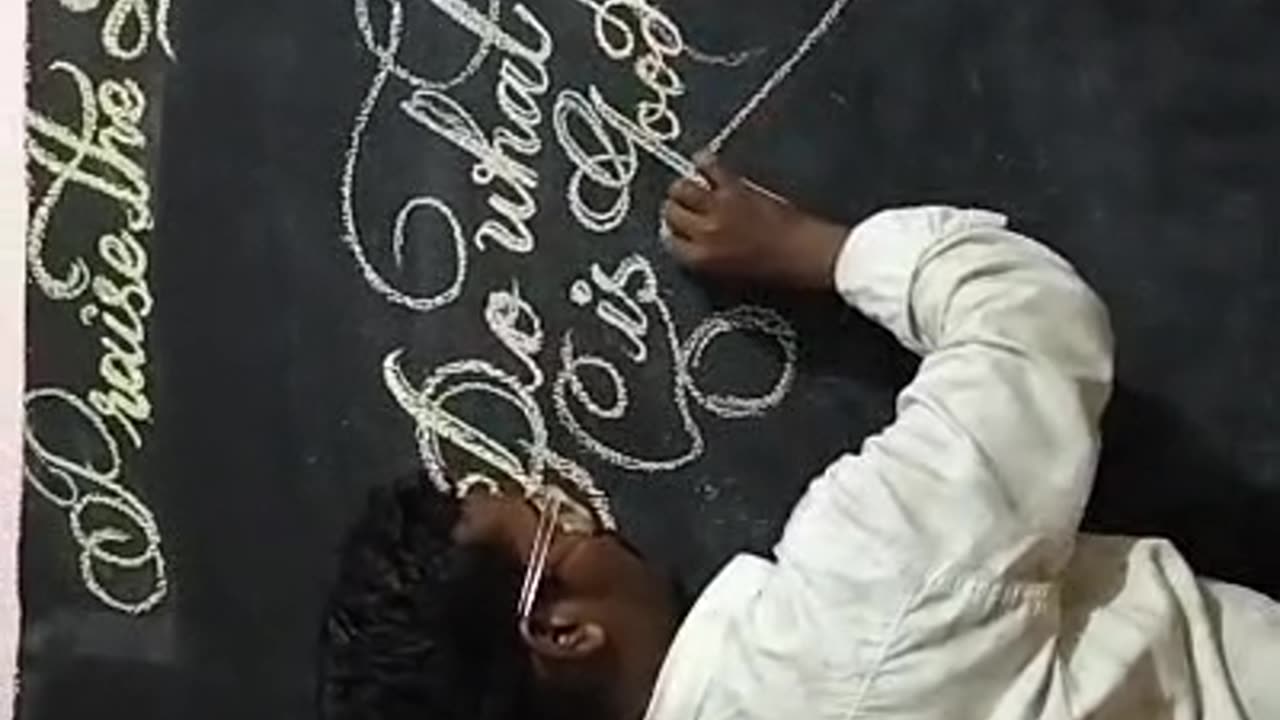 Calligraphy writing