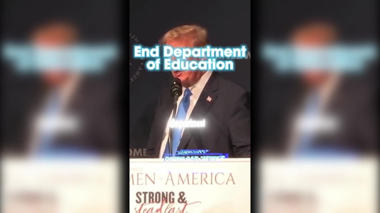 Trump Promises To End The Department of Education - 9/15/23