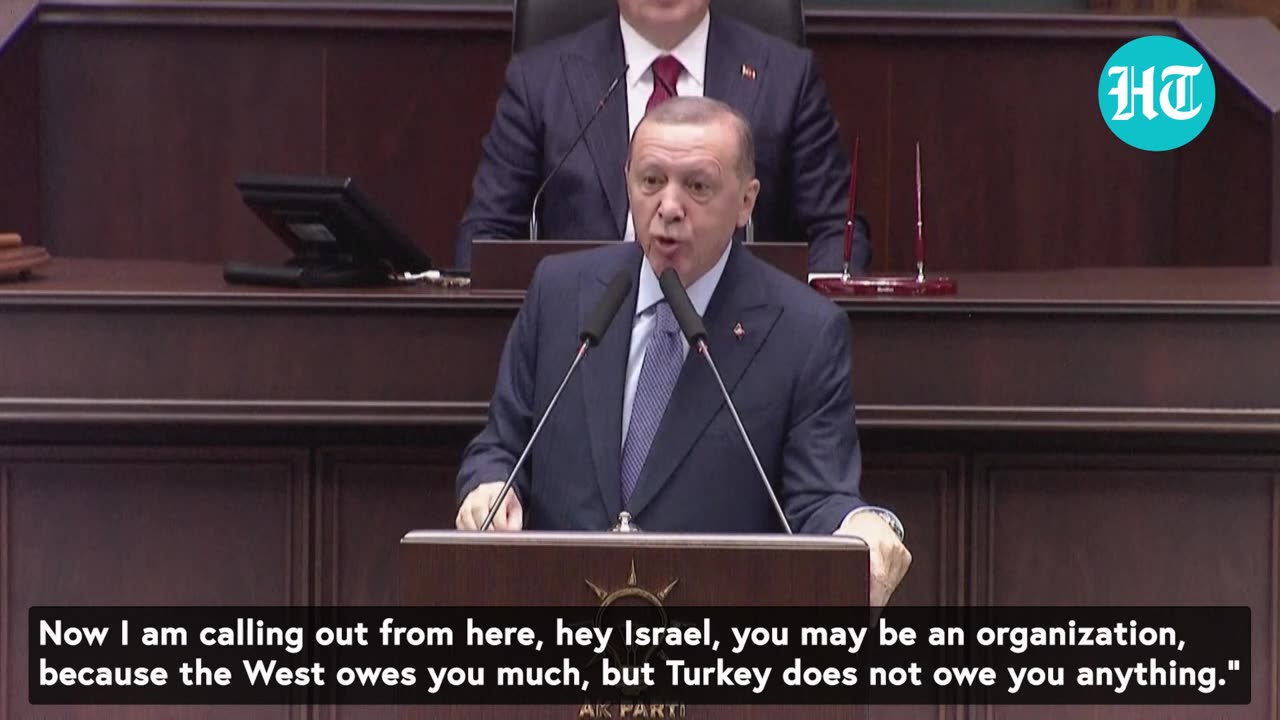 Erdogan Rips Netanyahu Over Gaza War, Calls Hamas 'Liberators'; Israel Fumes At 'Harsh Words