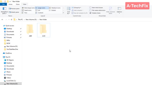 How to show hidden files on windows 10