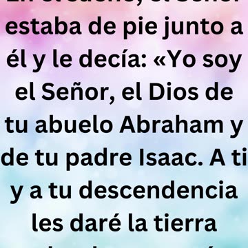 "La Promesa de Dios a Jacob: Una Bendición para Todas las Naciones" Génesis 28-14.