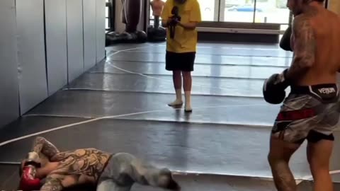 Random Tough Guy Challenges A Pro MMA Fighter