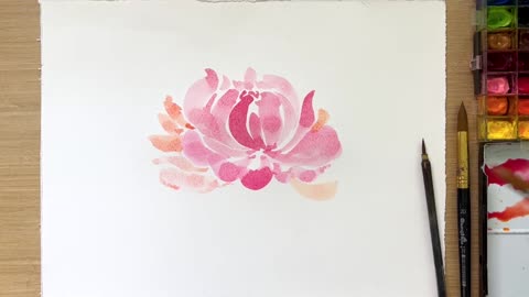 Draw Layered Petals