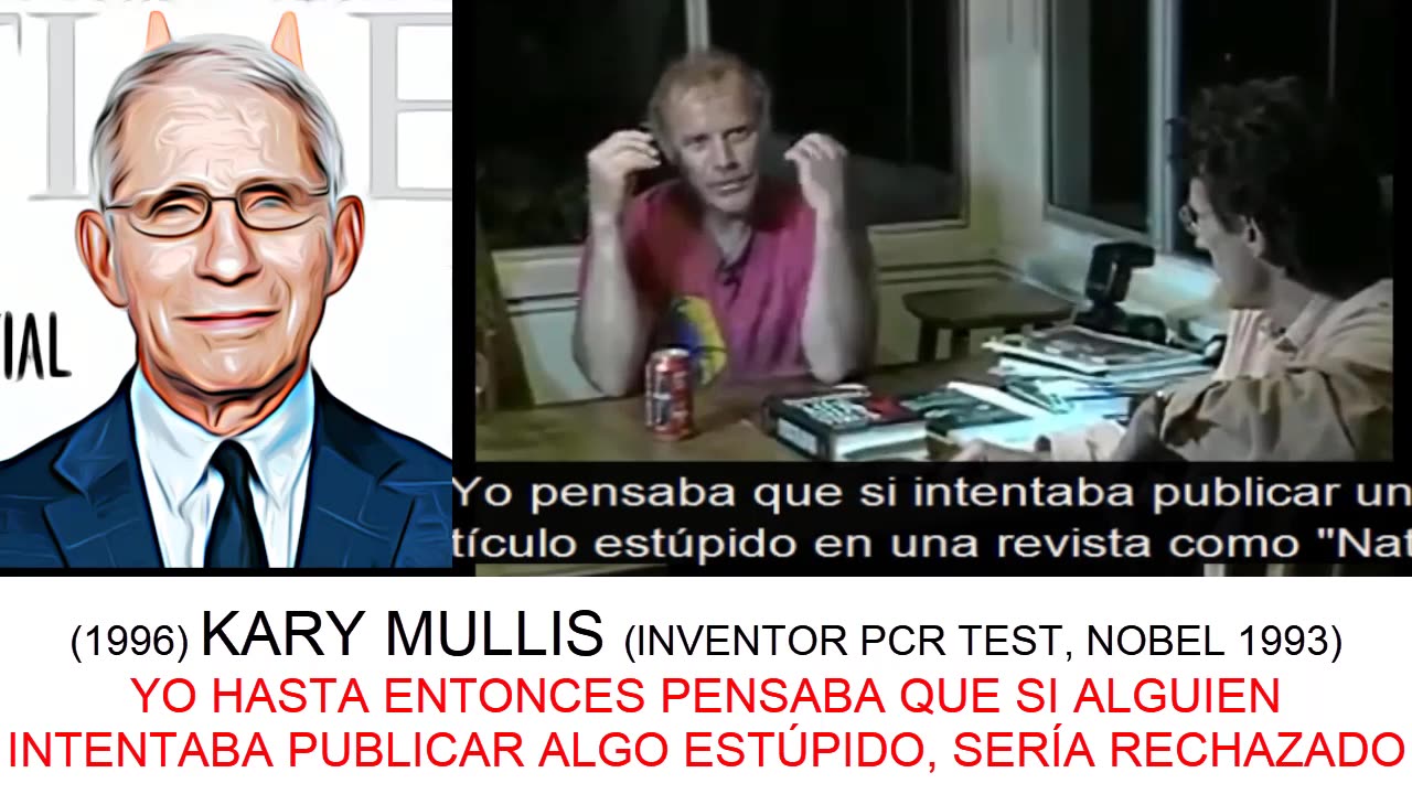 1996: KARY MULLIS: CANAL ABC: ENTREVISTA: ANTONY FAUCCI Y LA FALSA CIENCIA MODERNA