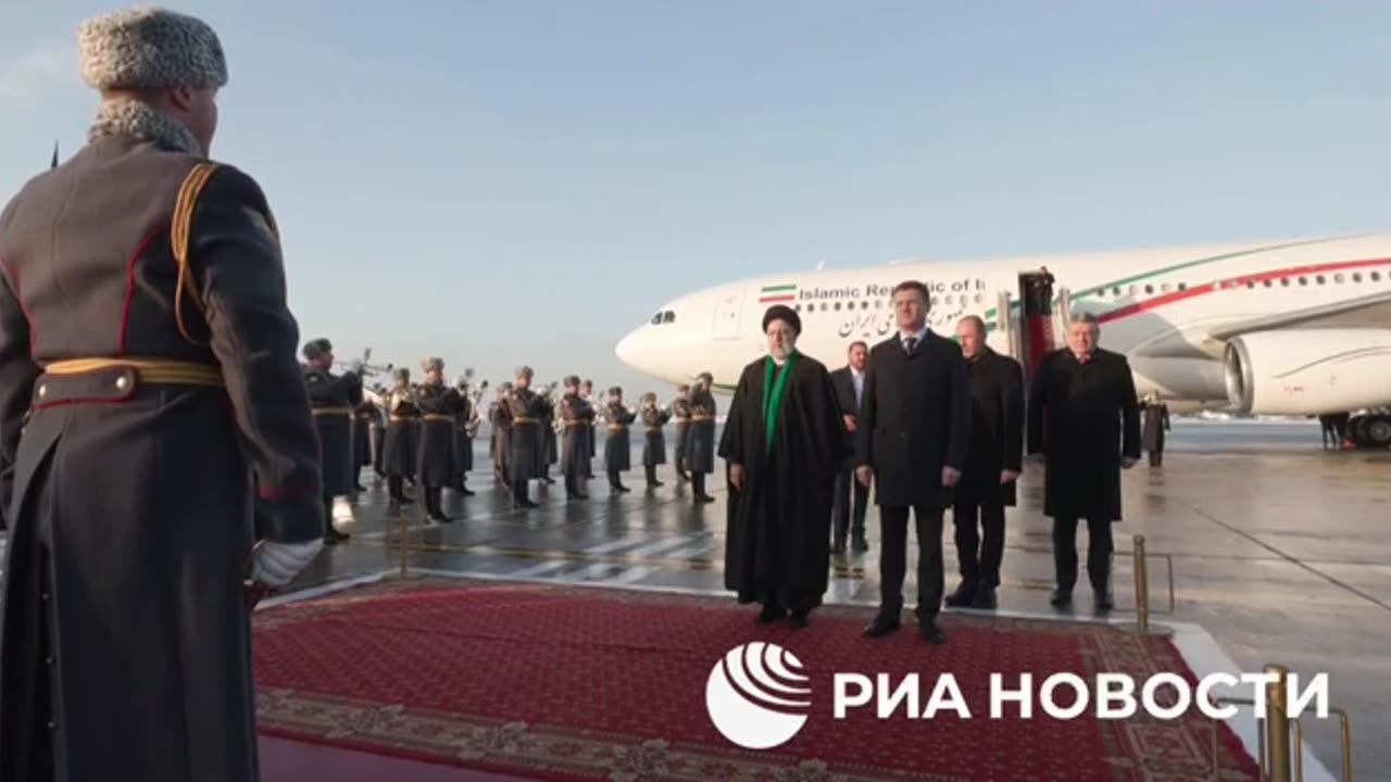 President Raeesi has arrived in Moscow to meet with President Putin