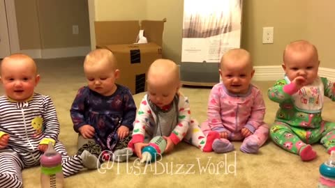 The quints refuse to say Mama to