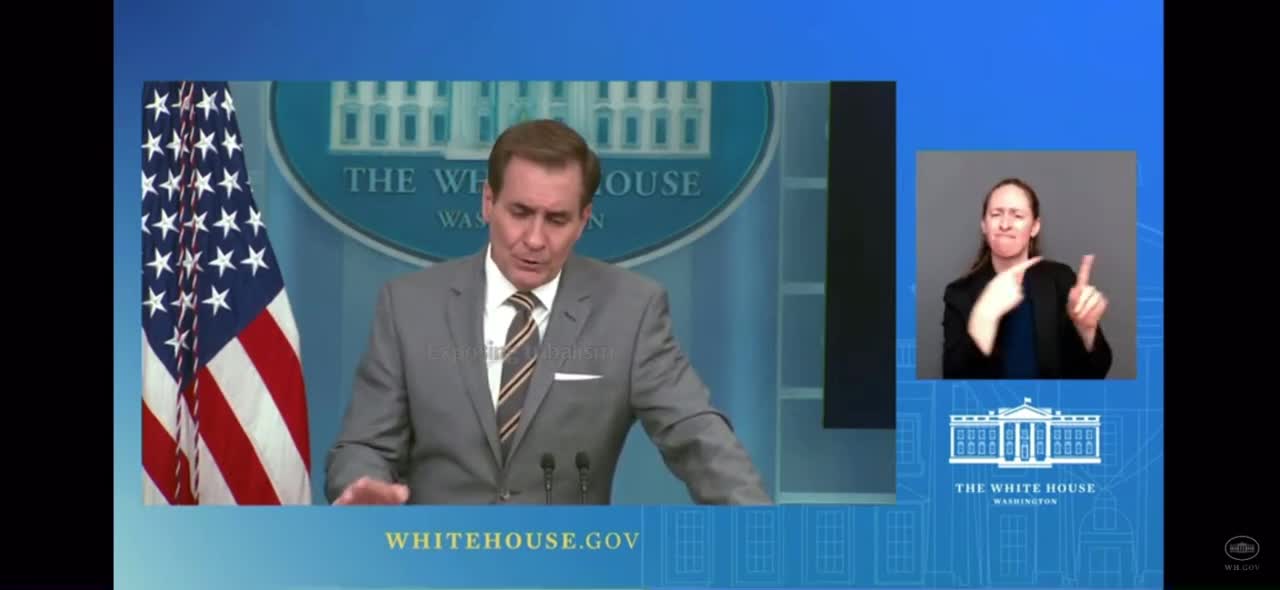 Drama between John Kirby in White House reporter