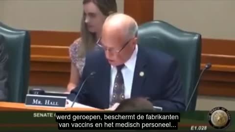 Senator Hall over vaccin doden