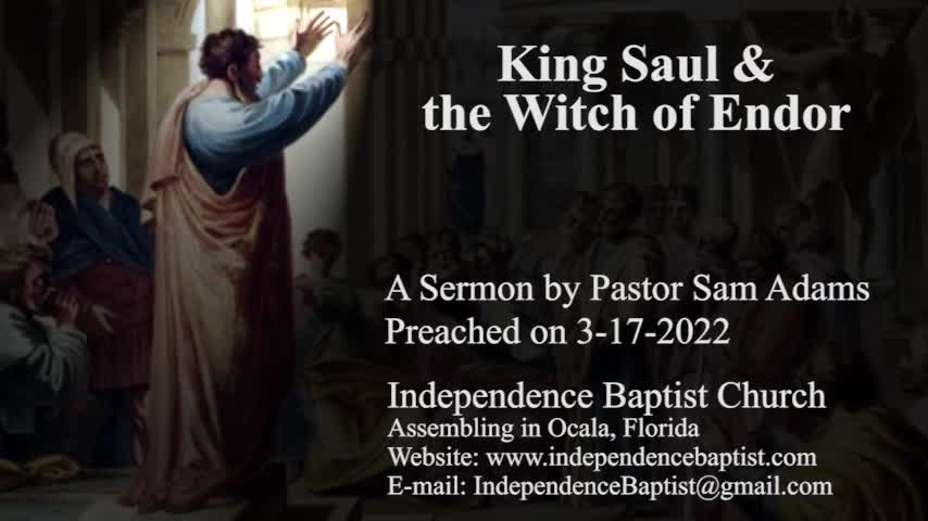 King Saul & the Witch of Endor