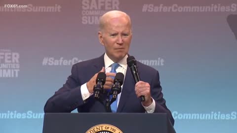 Can anybody tell me what Biden just said here?