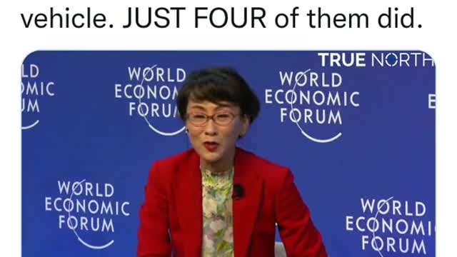 WEF Attendees Not Driving Electric Cars??? And Push Climate Change???