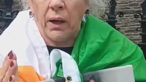 Gavin Pepper interviews a local Newtownmountkennedy grandmother.