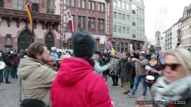 Frankfurt -Römer- großes Trommelfinale - Samstag 5.3.2022