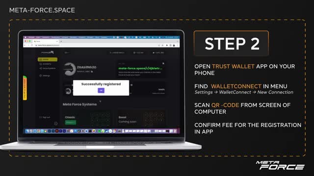 Wallet Connect Tutorial / Meta Force