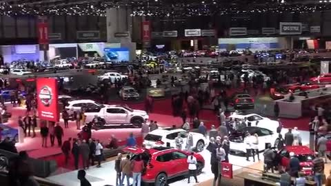 The Best Of Geneva Motor Show 2019 Music Bugatti Car Black Koenigsegg Jesko Aventador SVJ