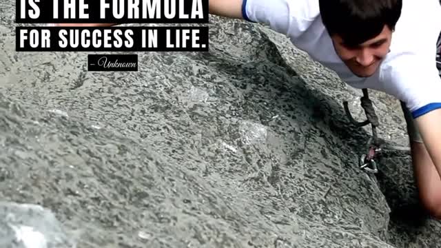 Hard Work Is the Formula for Success In Life