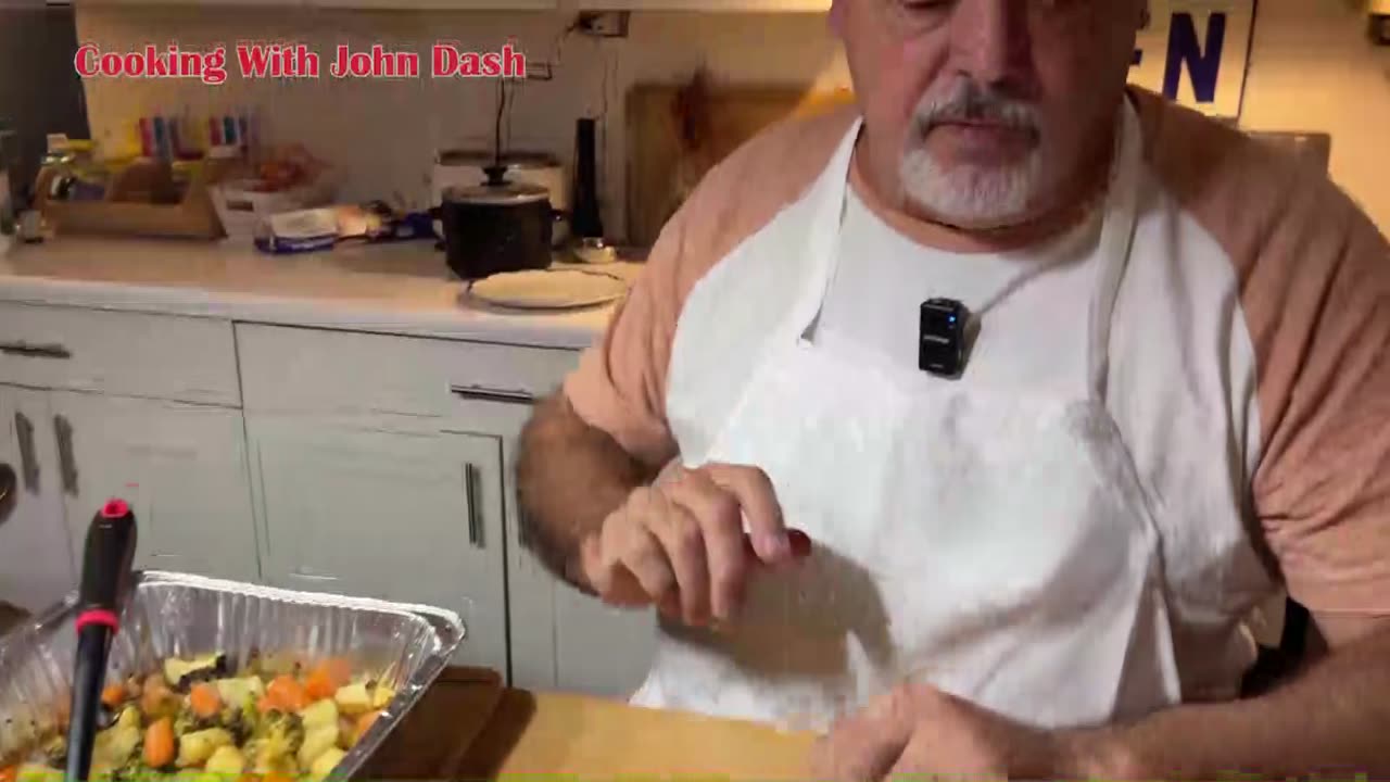 Cooking With John Dash, Easy Garlic Roasted Vegetables