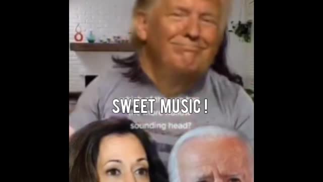 Sweet music by President Trump