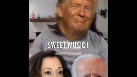 Sweet music by President Trump