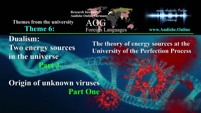 Dualism: Two energy sources in the universe Part 3. Origin of unknown viruses - Part One