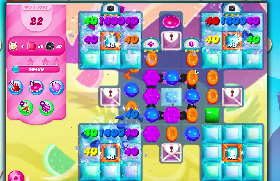 Candy Crush Level 8592 released 1/20/21 (No Boosters)