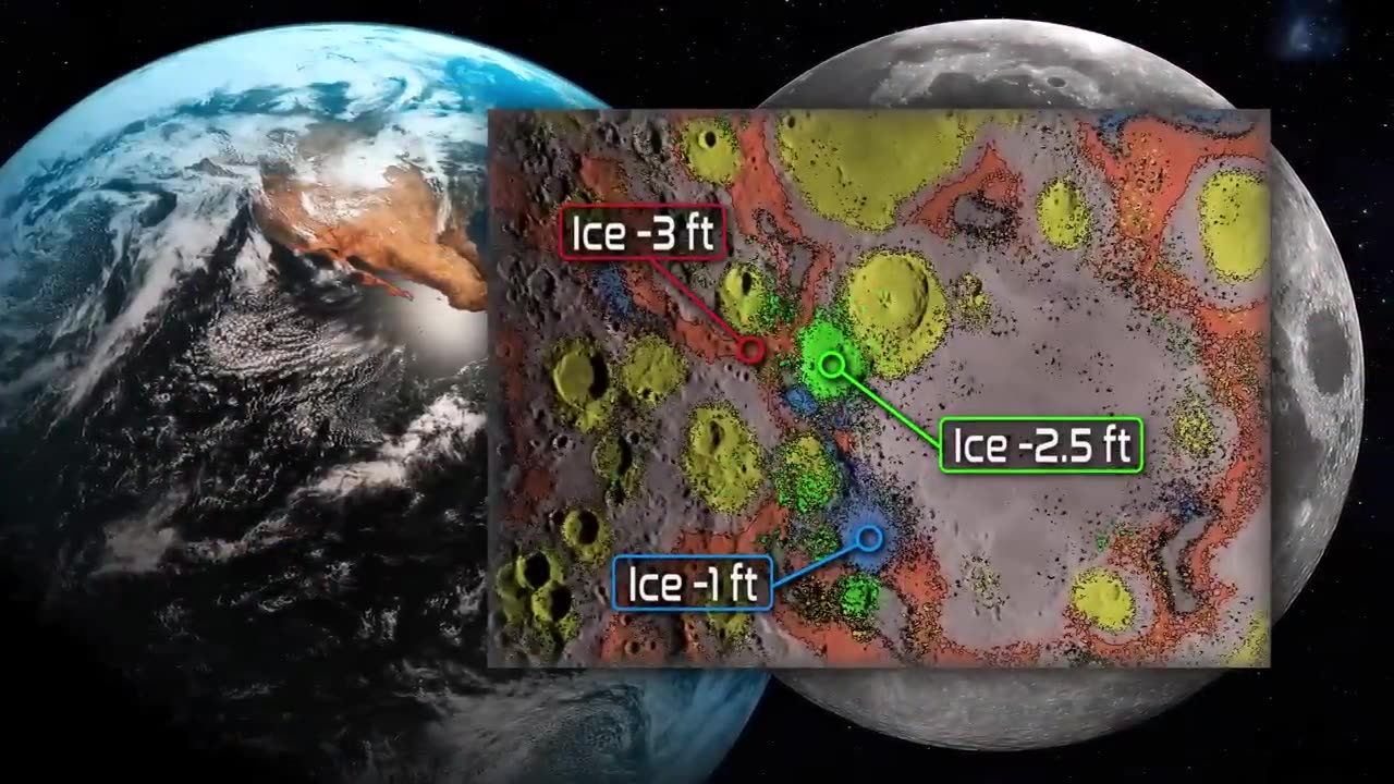 How we can extract water from moon?