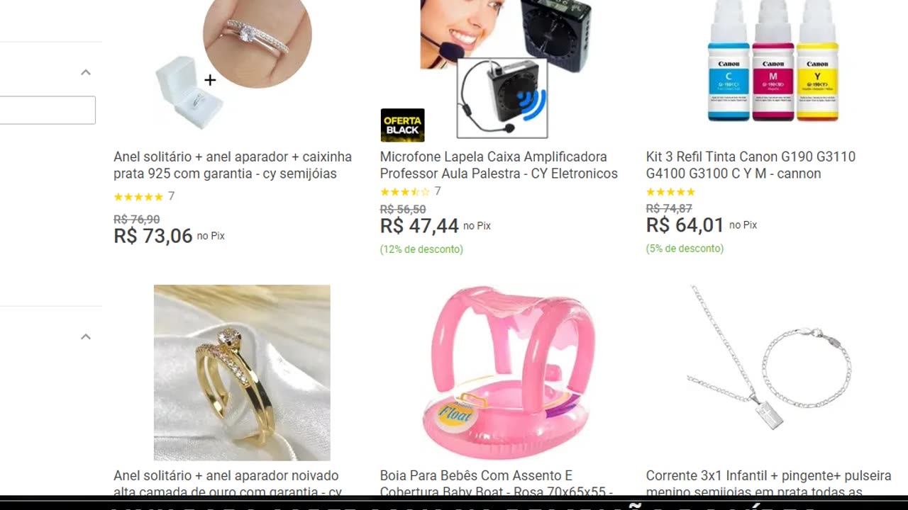 Anel solitário + anel aparador + caixinha prata 925 com garantia - cy semijóias