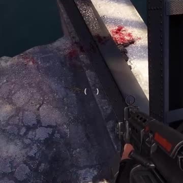 I can't believe he walked through that! (Wolfenstein: The New Order)