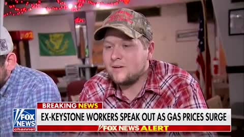 Laid off Keystone Pipe Workers: Let us go back to work, prices will go down!