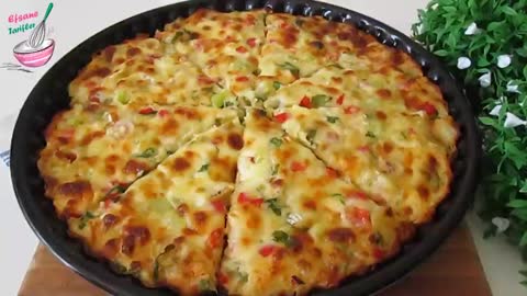 Yummy and excellent flavoured pizza bread