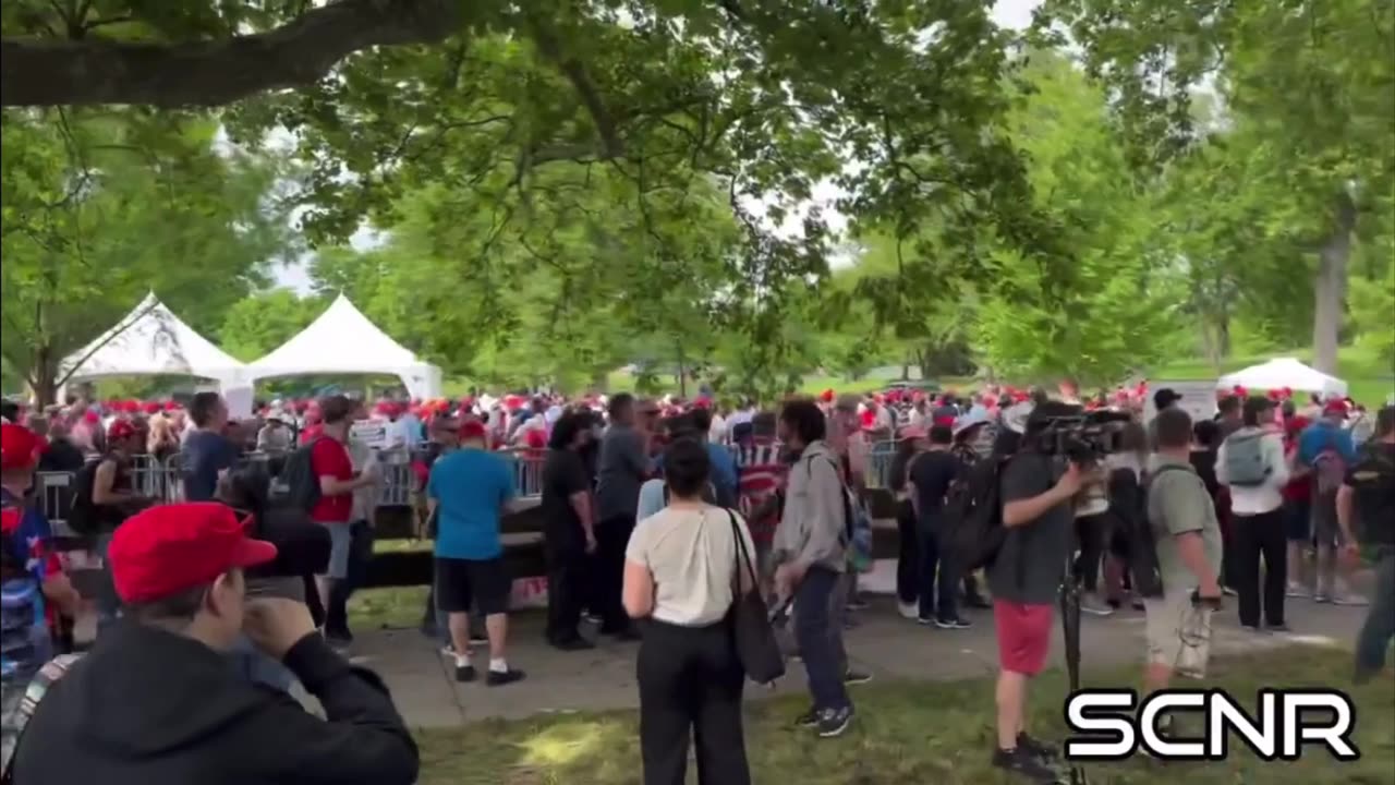 In Line Two+ Hours Before | Trump Rally Bronx !!!