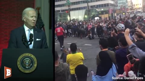 Biden Calls MAGA Republicans "Violent," "Extreme," "Dangerous" While Ignoring Leftist Violence