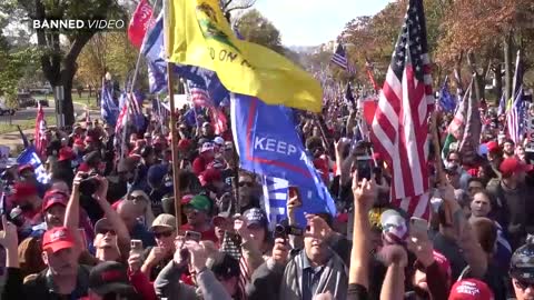 Patriots Arrive At Georgia Governors Mansion And Demand Justice