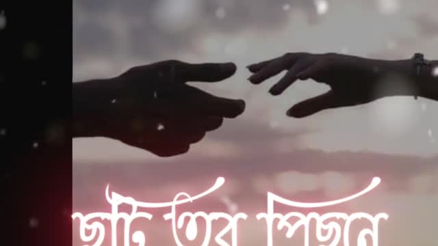 Tui cholechish tori moto!!🥀Bangla song status video! Hridoy Khan!