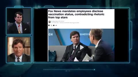 Tucker revealed that his close friend had a heart attack from the vaccine.