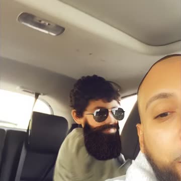 My son has a full beard now!!