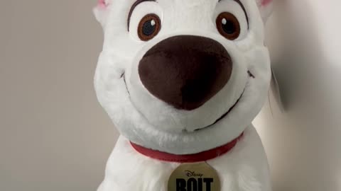 Disney Parks Bolt the Dog Plush Doll #shorts