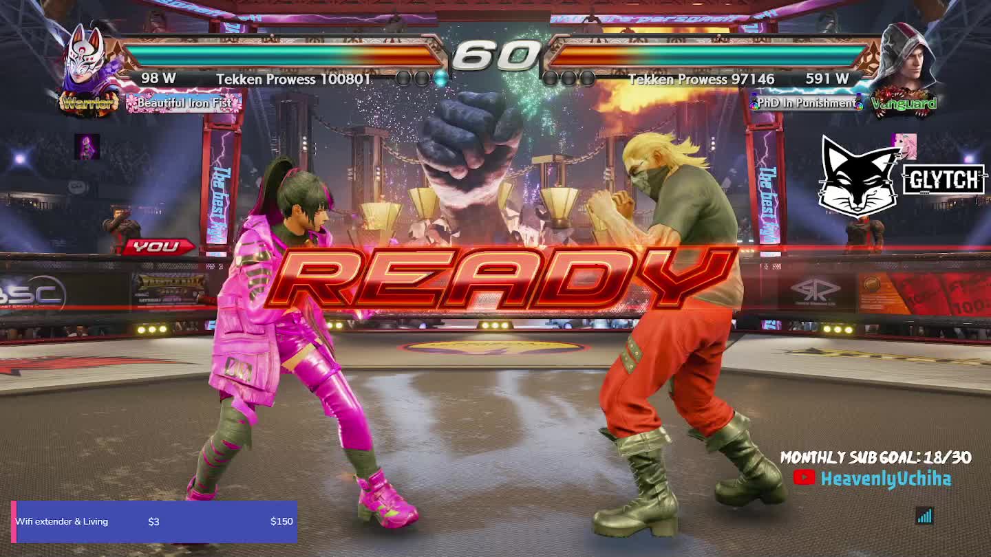 Dude got pwned by Nina in Tekken 7